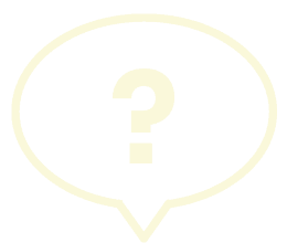 icon of a speech bubble with a question mark in it